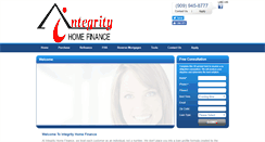 Desktop Screenshot of integrityhomefinance.com